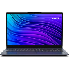 MEDION E15235 39,6 cm (15,6 collu) Full HD klēpjdators (Intel N100, 128 GB PCIe SSD, Intel UHD, 4 GB DDR5 RAM, Win 11 Home)