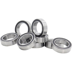 698RS gultnis 10 gabali 8 x 19 x 6 mm ABEC-7 Hobby elektriskā RC automašīna 698 RS 2RS lodīšu gultnis 698-2RS Black Sealed