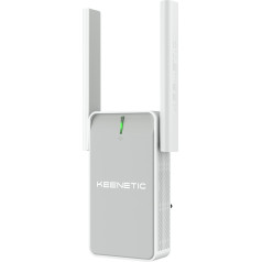 Keenetic Buddy 5 AC1200 Mesh Wi-Fi 5 Range Extender ar Ethernet portu