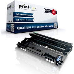 Print-Klex bungas bloks saderīgs ar Brother MFC L 2700 MFC L 2700 DW MFC L 2701 MFC L 2701 DW MFC L 2703 DW MFC L 2720 DW MFC L 2740 CW MFC L 2740 DW DR 2300 Bungas melns BK K