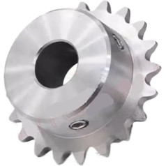 AJASMKLX 1 gabals 23 zobi 04C 304 nerūsējošā tērauda 304 nerūsējošā tērauda rūpnieciskās piedziņas sprocket sprocket 23T Bore 8 10 12 12 14 15 16 16 17 18 mm (8 mm)