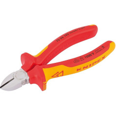 Knipex 81254 140 mm pilnībā izolētas diagonālās sānu grieznes