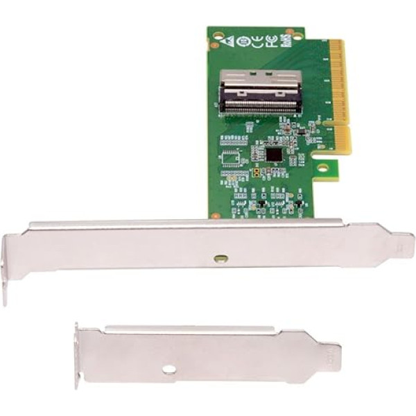 chenyang PCI-E 8X uz PCI-E 5.0 MCIO 8i 74Pin SFF-TA-1016 adapteris Mini Cool Edge IO Female PCI Expansion Card Adapter