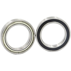 4/6 Teile/los Rillenkugellager 6700ZZ 6700-2RS 6701Z 6703rs 6704ZZ 6705 ZZ RS RZ 2RZ Metall Gummi Dünnwandige rollenlager(6PCS,6704ZZ)
