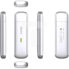 ZTE MF833U1 CAT4/4G USB raktas 150 Mbps, baltas