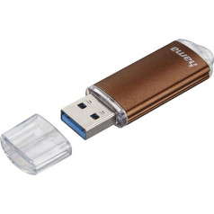 Hama Laeta FlashPen USB zibatmiņas karte USB 3.0, 16 GB, 40 MB/s - brūna brūna brūna 256 GB