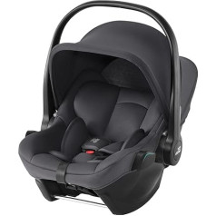 BRITAX RÖMER Baby-Safe Core bērnu sēdeklītis bērniem no dzimšanas līdz 83 cm (15 mēnešiem), pusnakts pelēks