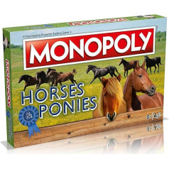Uzvaras gājieni 1656 Zirgi un poniji Monopola spēle