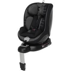 Foppapedretti Logik I-Size 360° pagriežams un noliecams autokrēsliņš bērniem no 40 līdz 105 cm (0-18 kg), melns
