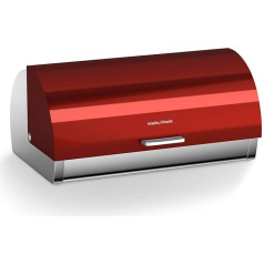 Morphy Richards 46240 Rullīšu aizbīdņa maizes tvertne dzeltena krāsā