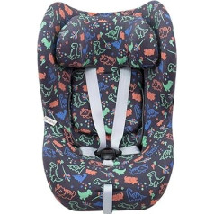 JYOKO Kids pārvalks saderīgs ar Cybex Gold Sirona M2 iSize (Happy Dino)