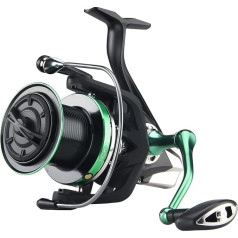 HAUT TON spininga spole 13000/15000 Series Advanced Version 17+1BB Full Metal Surf Fishing spoles 4.7:1 pārnesumu attiecība 25kg Max Drag Medium / Heavy Long Throw, Inshore and