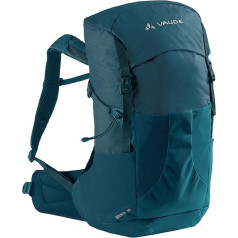 VAUDE Brenta 24L pārgājienu mugursoma, ūdensnecaurlaidīga mugursoma vīriešiem un sievietēm, ērta pārgājienu mugursoma ar iebūvētu lietus pārsegu, praktisks nodalījums