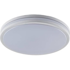 Lindby Arnim LED griestu gaisma ar tālvadības pulti (moderna), balta, vannas istabai (1 spuldze) - Lampa, LED griestu gaisma, Griestu gaisma, Griestu gaisma, Vannas istabas gaisma