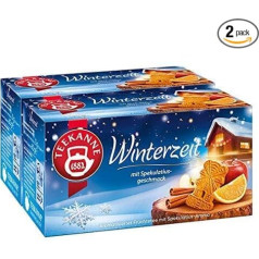 Teekanne Winter Tea Ziemas tēja Ziemas augļu tēja ar Speculatius aromātu 2 paciņas (2 x 20 tējas maisiņu)