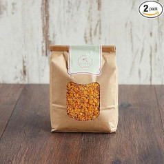 süssundclever.de® Bioloģiskās kukurūzas pārslas | Nesaldinātas | 1,0 kg (2 x 500 g) | Bez plastmasas un ekoloģiski ilgtspējīgi iepakotas