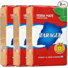 Taragui Pair Red Pack Regular Flavour (Tea Leaf and Nail Input) 500 g x 3 gab.