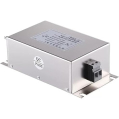 SJD710-3A/6A/10A/20A/30A/50A-DT4 Terminālu bloks Vienfāzes trīslīmeņu maiņstrāvas filtrs Servo mainīgas frekvences ieejas 220 V pret traucējumiem (SJD710-50A-DT6)