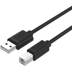 usb 2.0 am-bm kabelis, 5m