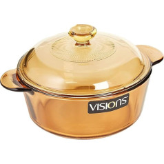 Visions 3733 Versa katls ar stikla un plastmasas vāku 0,8 l