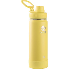 Takeya Vacuum Flask with Pouring Lid 18 oz Canary