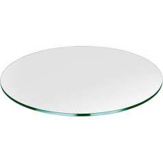 Bassett Glass Bassett apaļa rūdīta stikla plāksne - 1/2