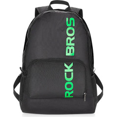 Rockbros Ūdensizturīga saliekama sporta mugursoma 46.5x38cm 18l - melna
