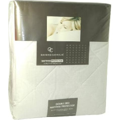 Gaveno Cavalia Extra Soft QUILTED MATRESS PROTECTOR White Double