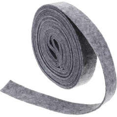 HOODANCOS Matu lokus lentes lentes Filca lentes DIY lentes lentes Bow Lace mežģīnes Ziemassvētku eglīte Ziemassvētku virtene Ziemassvētku rotājumi Vainags lentes amatniecības lentes izgatavoti no filca auklas Dekorējiet aplikācijas