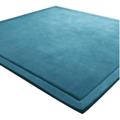 LEHOUR sabiezējums koraļļu samta paklājs bērnu rotaļu paklājs mīksts tatami paklāji bērniem neslīdošs paplašinošs rotaļu paklājs