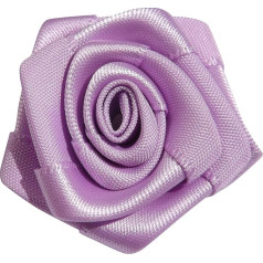 1,5 collas krāsainas rožu dimantu rožu vēlmes - augu un ziedu satīna lentes, Hochzeitsdekoration, scrapbooking, šūšanai uz Beatz / amatniecības projektiem / matu aksesuāriem, 5 gab. iepakojumā)