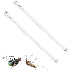 LZD 2 Pack T8 F15W G13 Electric Fly Killer aizvietošanas caurule UV spuldze 45cm 30W Mosquito Killer Fly Killer lampai