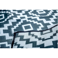 BITS4REASONS Aztec Deluxe markīzes paklājs pelēks 2,5 m x 3,5 m