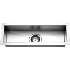 Houzer CTB-2385 Contempo Trough Serie Unterbau Edelstahl bāra/virtuves izlietne