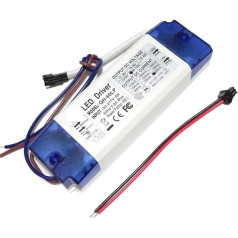 QMIQXIWS 1gab-10gab 40W 50W 60W 600mA LED draiveris konstantas strāvas 18-30x3W DC54-105V apgaismojums prožektora barošanas avotam ZUZAOJUYIN (viens izmērs)