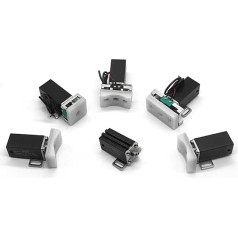 1 x Manipulator-Teile für 1820 1840 Serie Befestigung, kleine Mini-Pneumatik-Luft-Gasflaschenarmatur (1820PTPTH3050B)