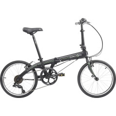 Dahon VYBE D7 saliekamais velosipēds pieaugušajiem, saliekamais velosipēds 20 collu saliekamais velosipēds 7 ātruma pārnesumi Viegls alumīnija rāmja saliekamais velosipēds
