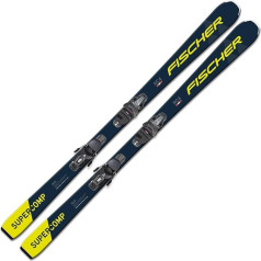 Slēpes Fischer RC4 Supercomp SLR On-Piste Rocker Model 2023 + RS9 SLR stiprinājums