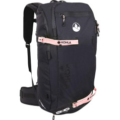 Kohla Vertical 28L mugursoma slēpošanas tūrismam, balināta, melna