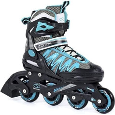 SMJ Sport 82A ABEC5 Fitness PW-150 Sieviešu skrituļslidas Turquoise, 38