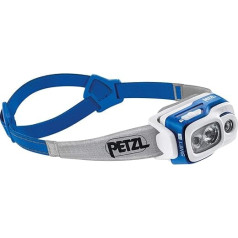 PETZL Unisex pieaugušo SWIFT RL priekšējais lukturis, melns, 8 x 8