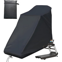 Skrejceliņa vāks Putekļizturīgs UV aizsardzība Skrejošā mašīna Cover Exercise Equipment Protector ar aukliņu mājas trenažieru zālei Treadmill Iekštelpu āra apstākļos