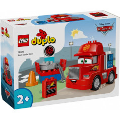 duplo disney bricks 10417 maniek sacīkstēs