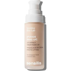 Sensilis Upgrade grima tonālais krēms ar liftinga efektu un E vitamīnu, vidēji līdz ļoti noturīgs, 9H, 30 ml, tonis 03 Honey Gold, ādai ar rozaceju