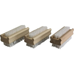 BÜMAG Pack of 10 Rokas birste nagu birste Wood PPN