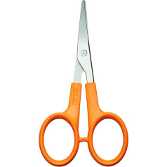 Fiskars 1000813 Classic izliektas manikīra šķēres garums 10 cm, kvalitatīvs tērauds/plastmasa, oranžs