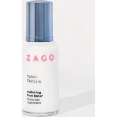Zago Milano Atjaunojošs toniks sejai Tonizējošs toniks sejai ar dzērveņu ekstraktu regulē vegānu sebuma veidošanos 100 ml