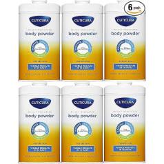 6 x Cuticura Maigs ārstnieciskais talka pulveris 150 g