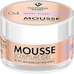VICTORIA VYNN Mousse Sculpture Gel 50 ml Crystal Glass (Berry Blush 04)