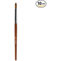 Kads Kolinsky Akrila nagu birste Rosewood nagu mākslas manikīra rīks
